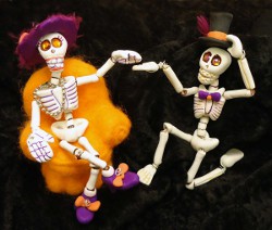 Polymer Clay Skeleton