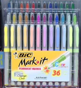 Bic Mark It Color Collection＂height=